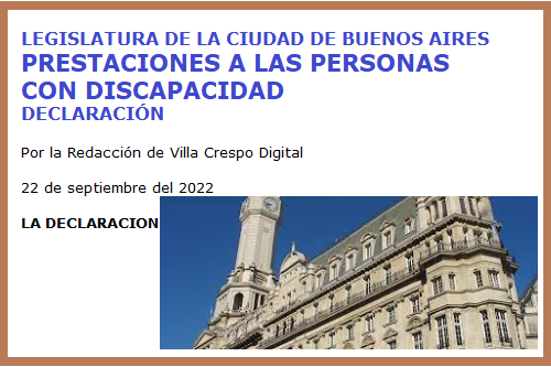 DISCAPACIDAD DECLARACION